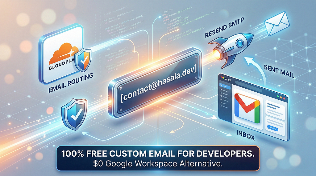 How to Get a 100% Free Custom Domain Email (Without Paying for Google Workspace)