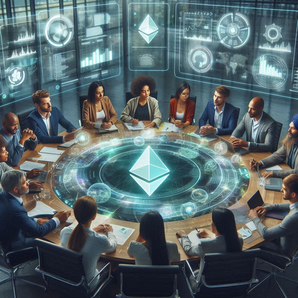 A group of leaders from different countries and fields seeking to find solutions to real world problems through decentralised systems such as Gitcoin.