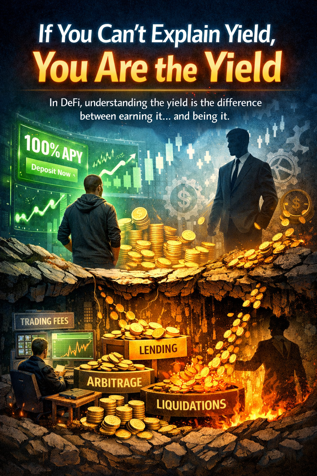 If You Can’t Explain Yield, You Are the Yield (The Hidden Truth of DeFi Returns)