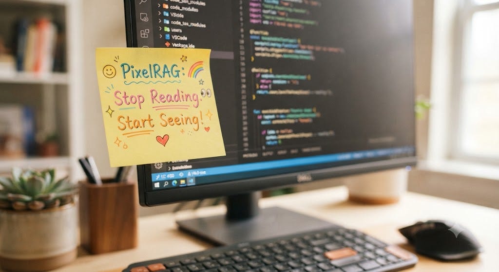 PixelRAG: When Retrieval Stops Reading Text and Starts Seeing Pages