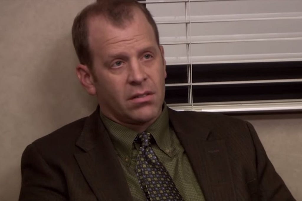 Toby Flenderson from The Office.