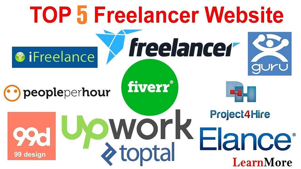 top 5 freelancing sites to earn money without investment