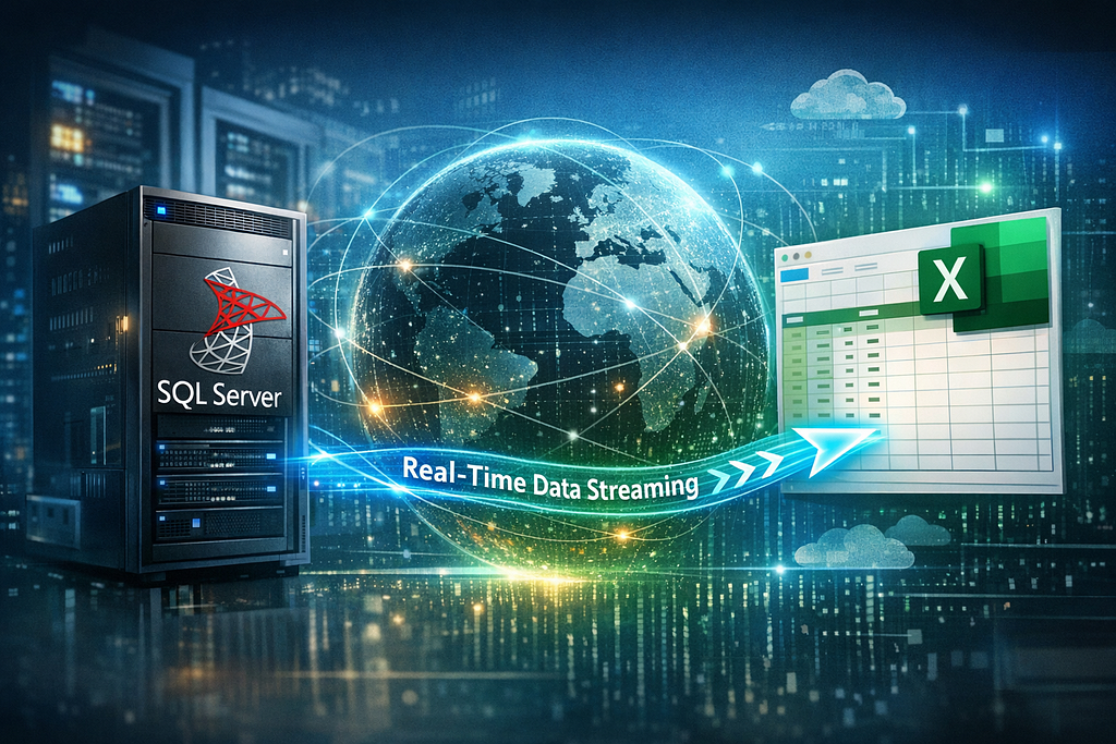 Real-time On-prem SQL Server Data in Excel — Over the Internet
