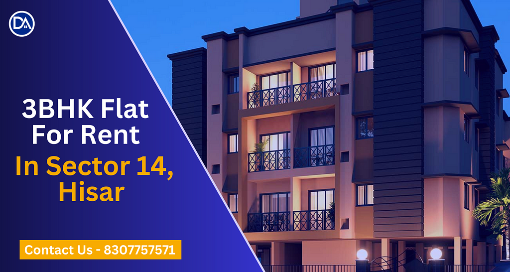 3BHK Flat For Rent In Sector 14 Hisar