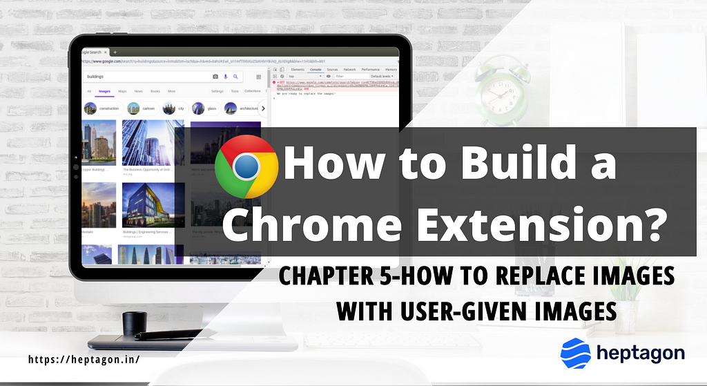 Chrome Extension that replace web images with user-given images