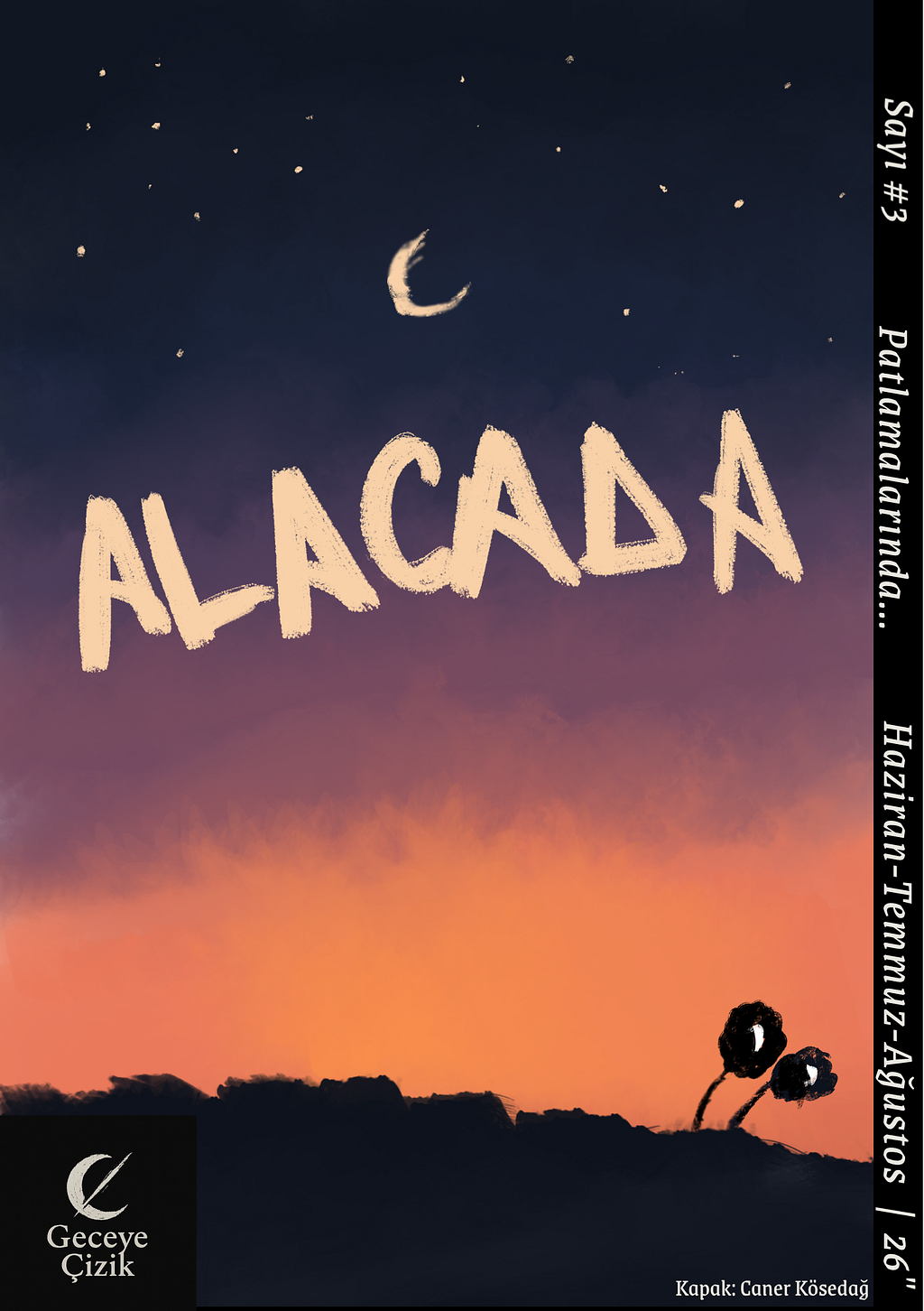Geceye Çizik Fanzin Sayı #3 Yayında: ALACADA
