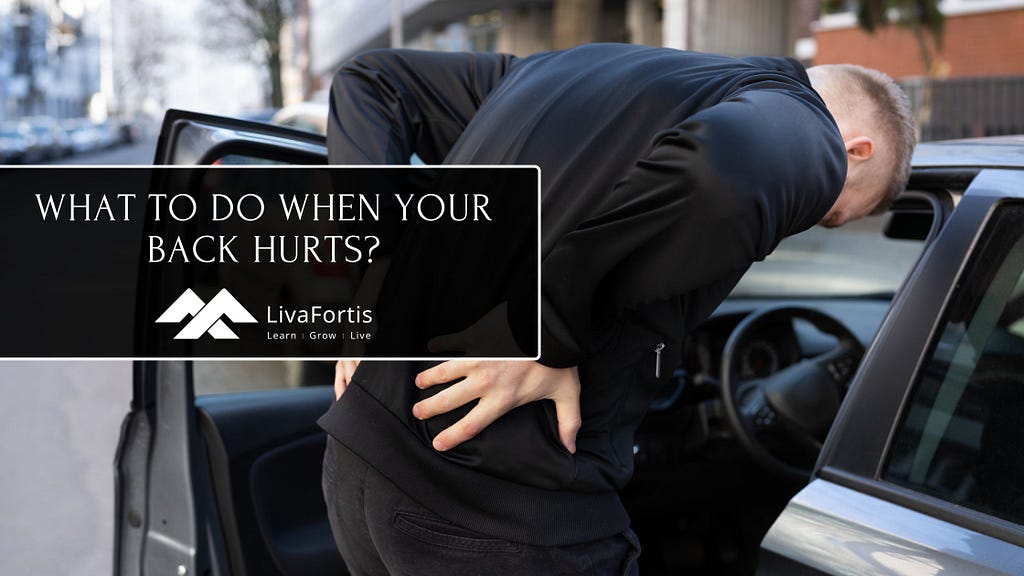 What to do when your back hurts? LivaFortis has the answers!
