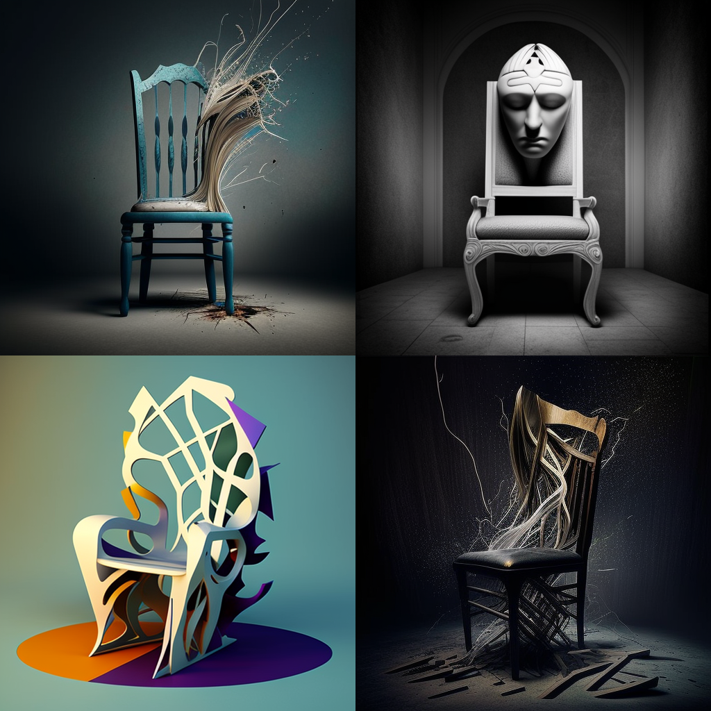 chairs, subconscious