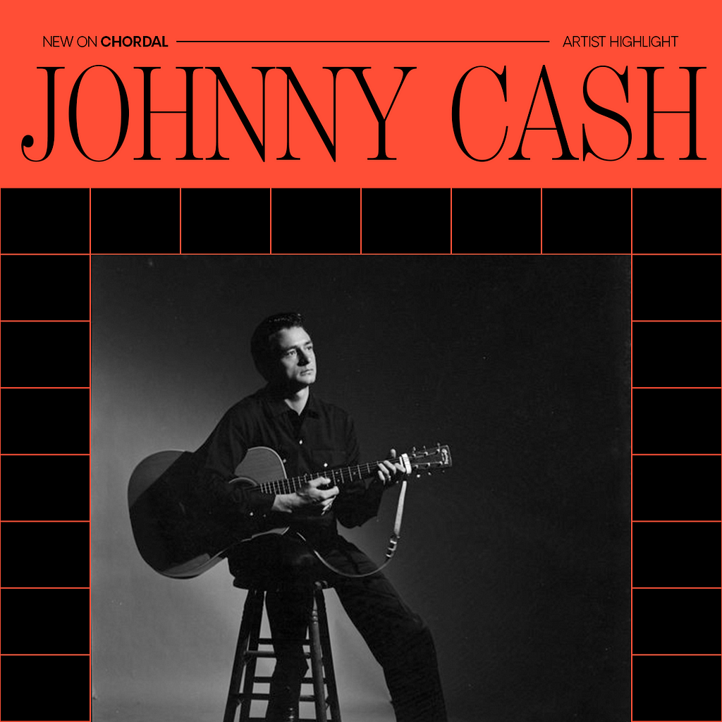 Johnny Cash Plays his Guitar