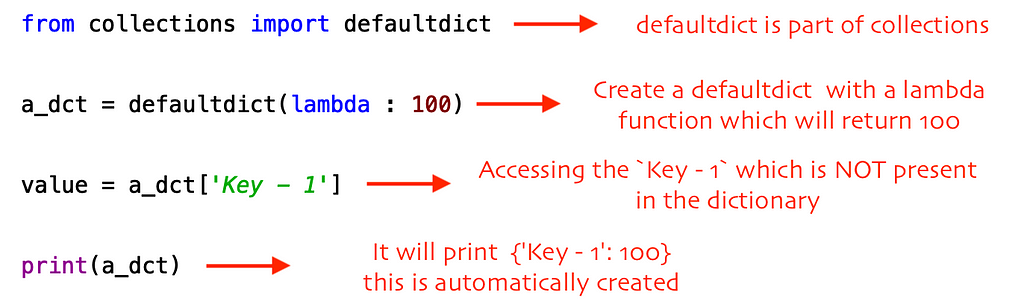 python3 defaultdict