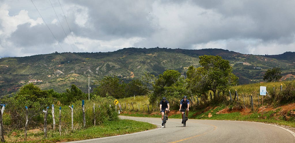 Breathtaking mountain scenery in Boyacá.