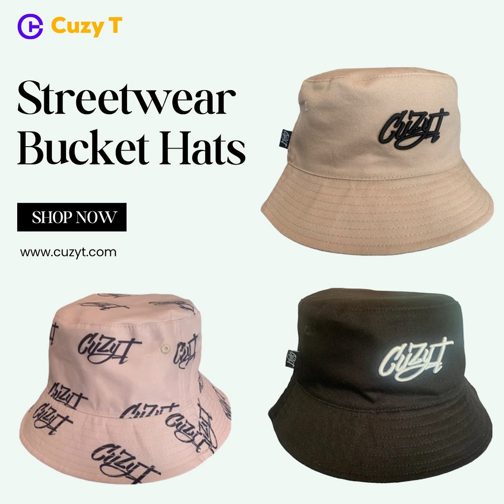 streetwear bucket hats