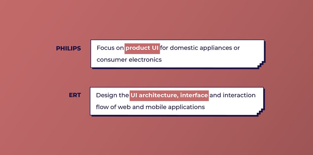 Philips and ERT look for UI work from UX designers