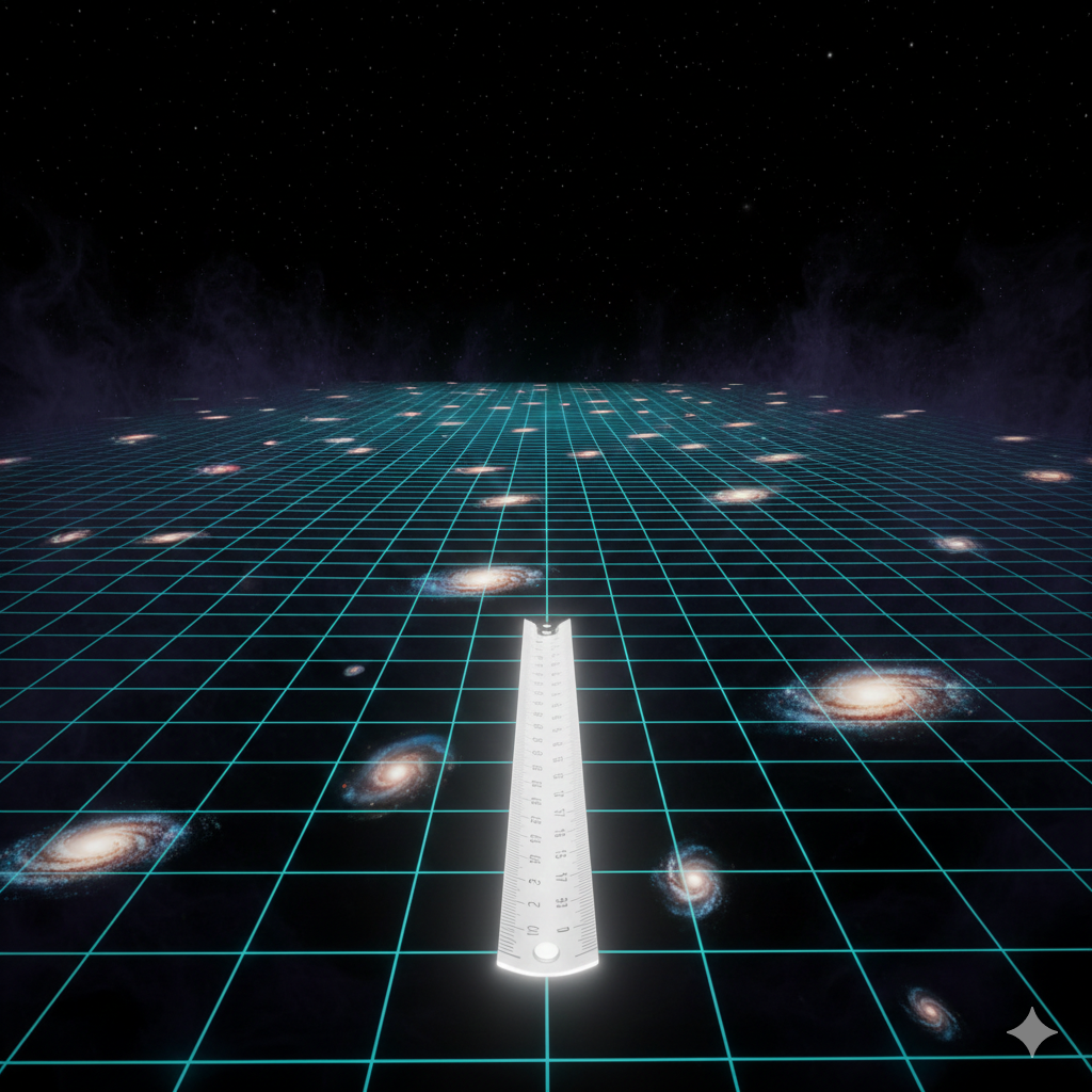 The Expanding Ruler Paradox: Why the Universe’s Growth Is a Challenge The Expanding Ruler Paradox: Why the Universe’s Growth Is a Challenge