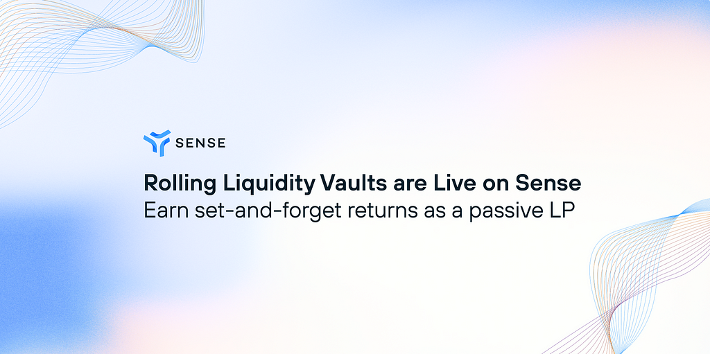 Rolling Liquidity Vaults are Live