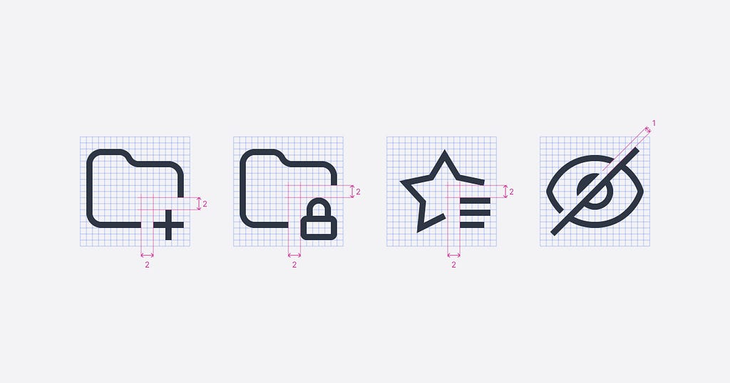 Soul UI icons — subtraction