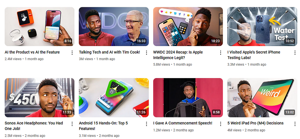 MKBHD Clean Video Thumbnails