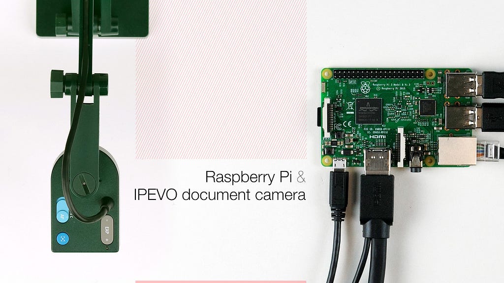 Create a low cost, portable workstation with a Raspberry Pi and an IPEVO document camera