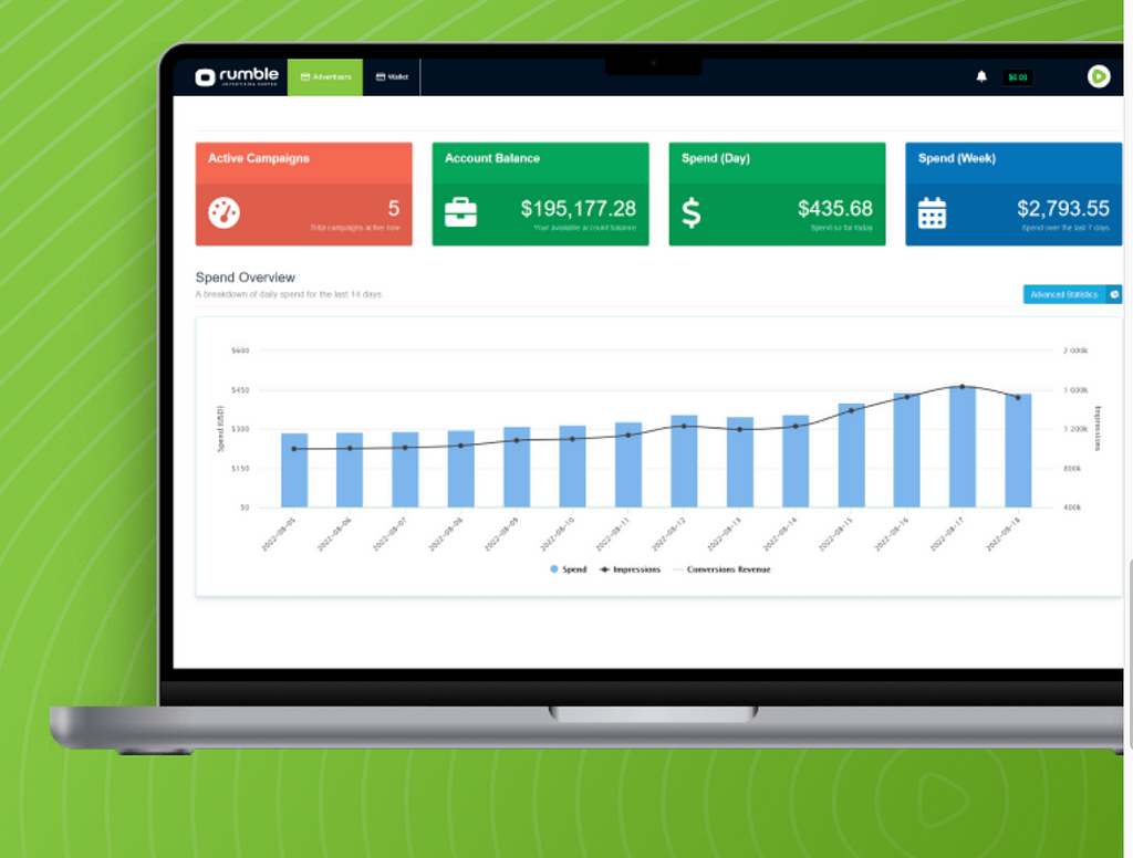 rumble dashboard