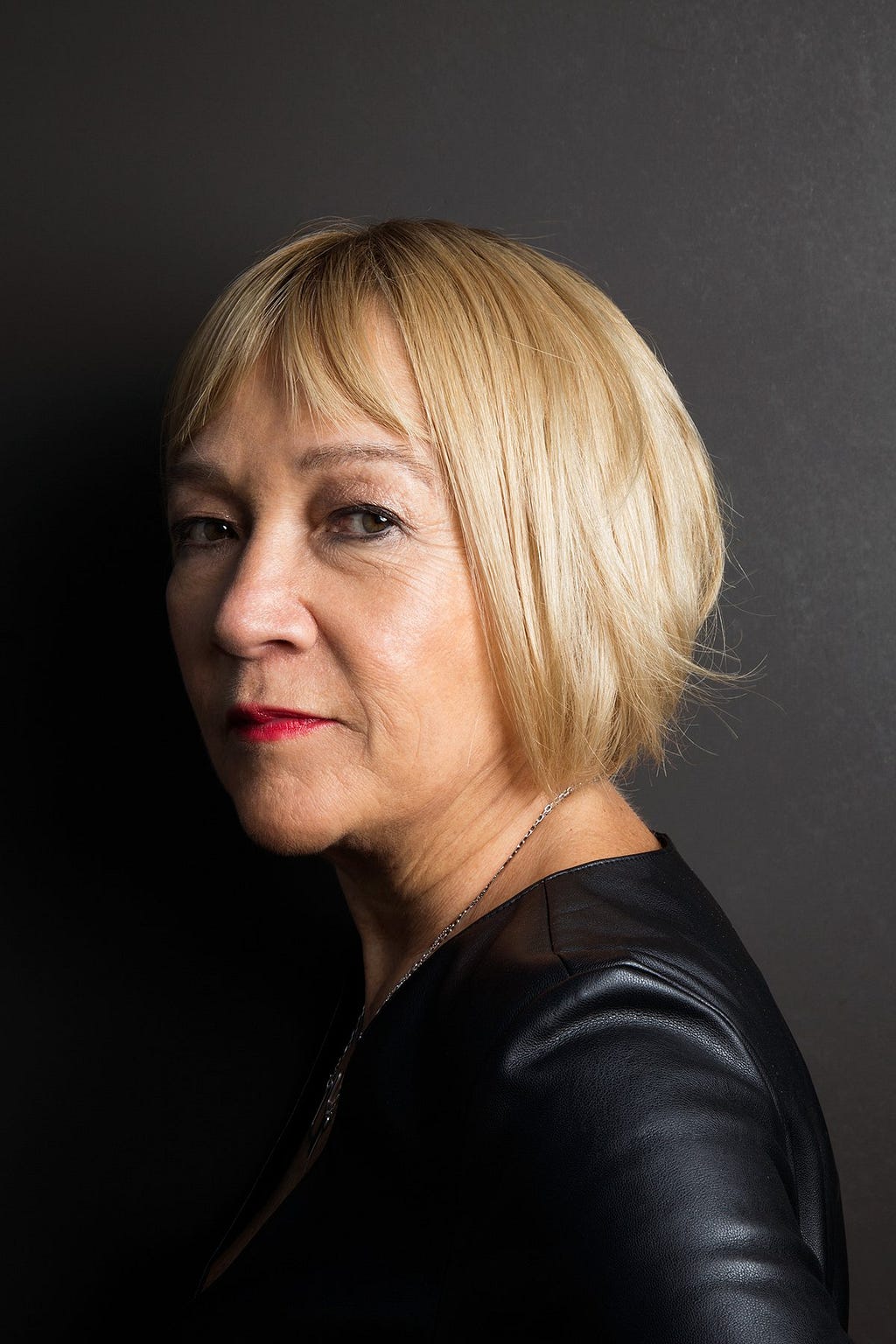 Photograph of Cindy Gallop looking at the viewer.