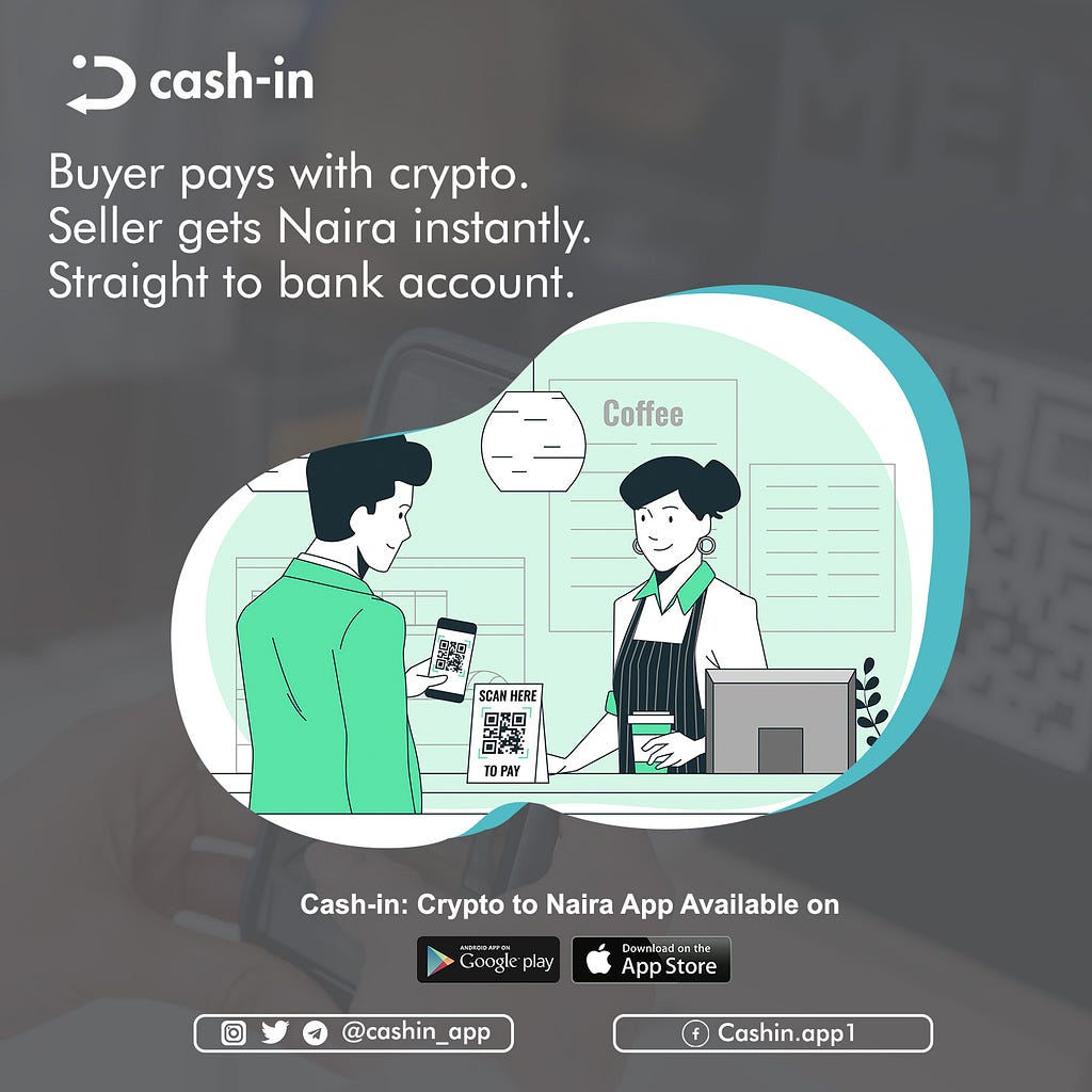 Receive payments in crypto, Get naira equivalent instantly