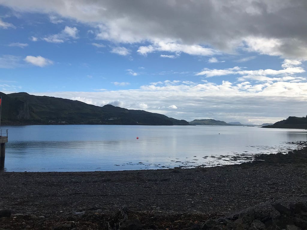 A picture of the Isle of Kerrera, overlooking one of Scotland’s many Lochs (Authors own Photograph)