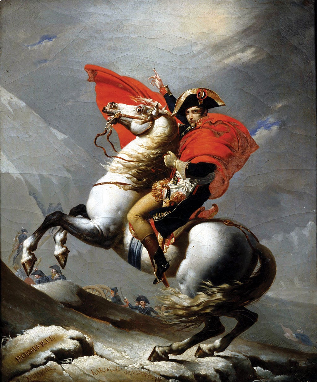 Napoleaon Crossing the Alps