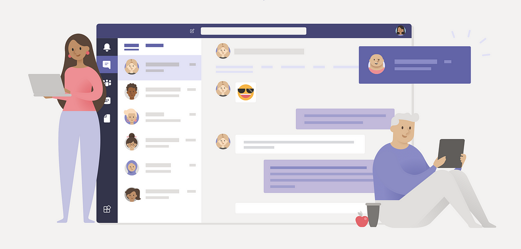 Get Microsoft Teams to collaborate with your team as you work from home