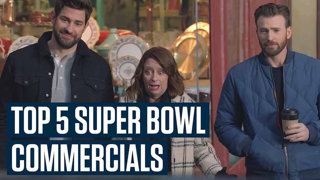 Top 5 super bowl commercials