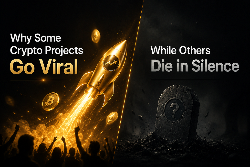 Why Some Crypto Projects Go Viral While Others Die in Silence