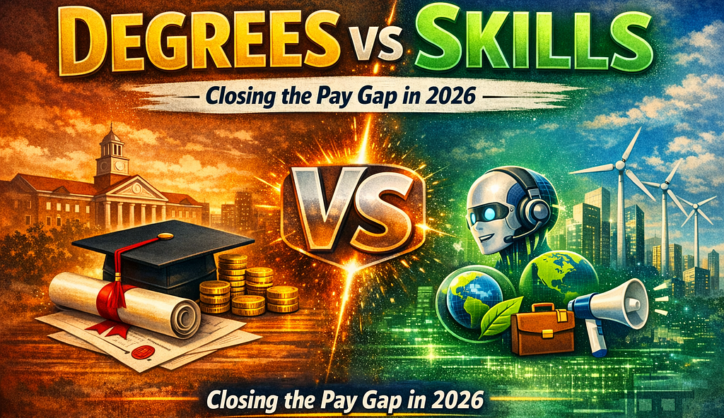 Degrees Open Doors. Skills Keep Them Open.