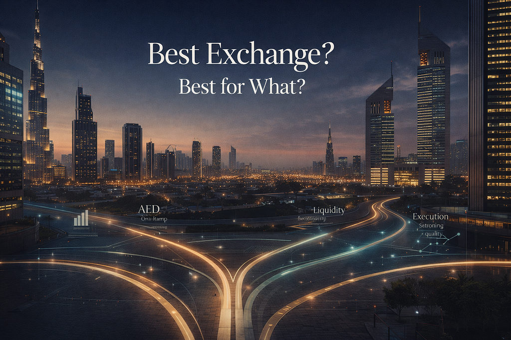 Most “Best Crypto Exchange in UAE” Articles Miss the Point