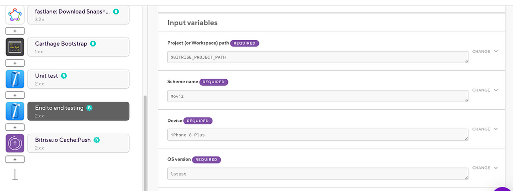 End to end testing with simulator on Bitrise