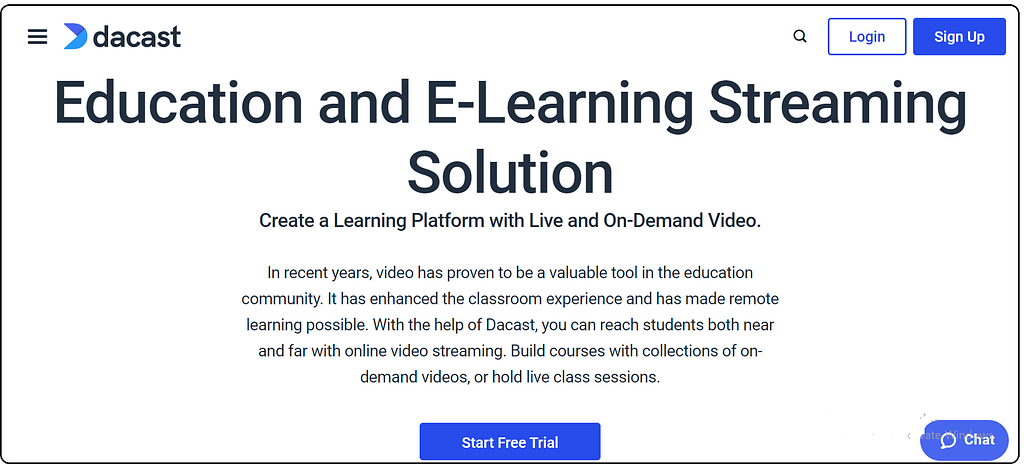 online educational video streaming