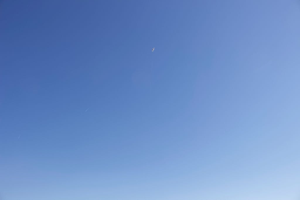 kiteKRAFT footage during figure-eight flight.
