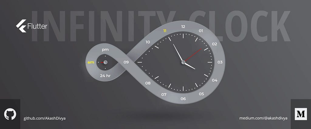 Infinity Clock Concept by Akash Divya