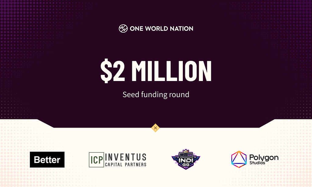 One World Nation has raised $2M funding
