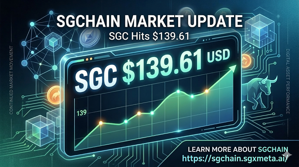 SGChain Market Update: SGC Hits $139.61