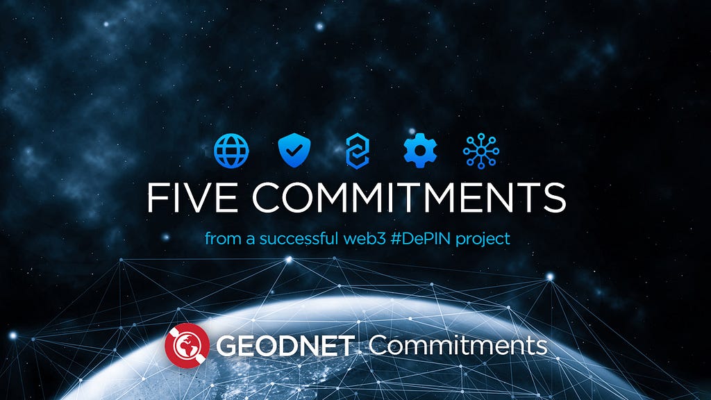Five Commitments from GEODNET.