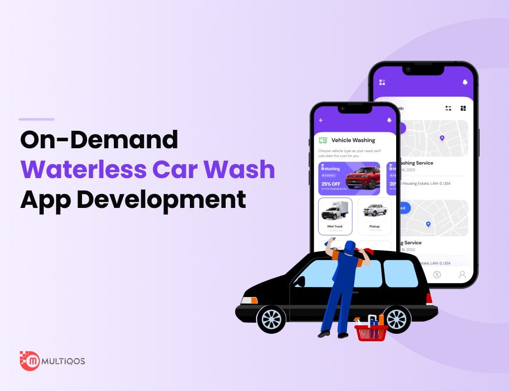 Waterless Car Wash App Development