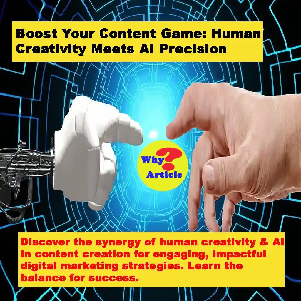 Boost Your Content Game: Human Creativity Meets AI Precision