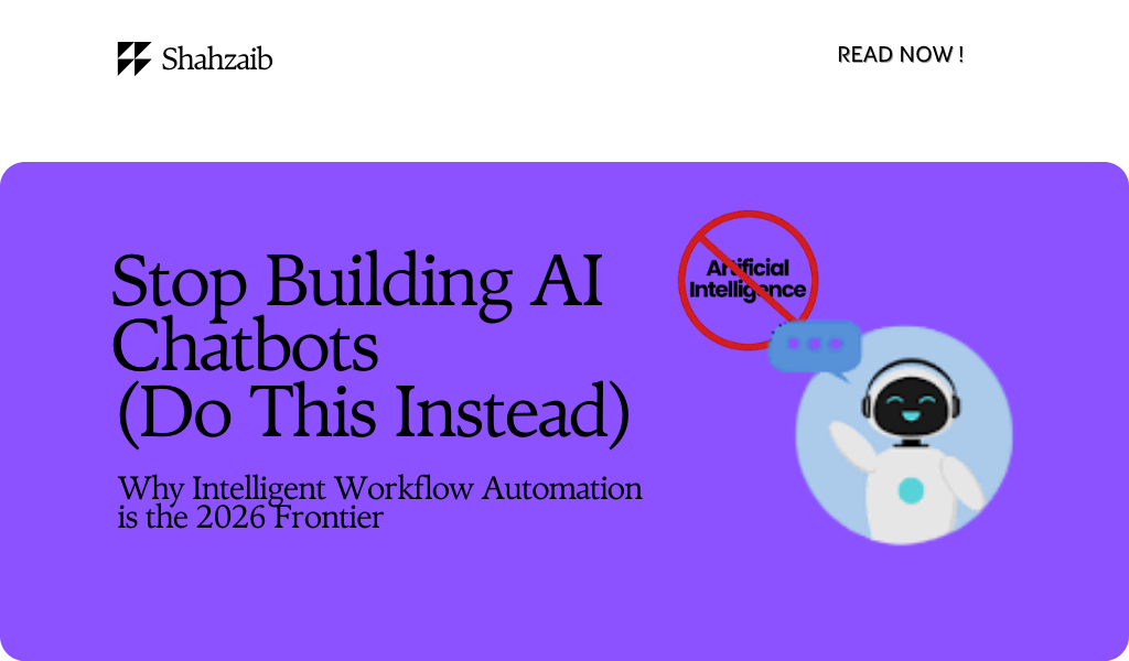 Stop Building AI Chatbots (Do This Instead)