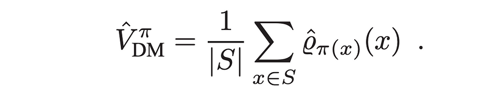 Direct Method (Dudik et al. 2011)