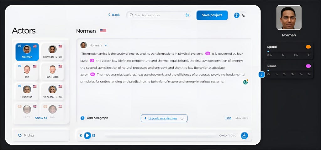 Synthesys — AI Voice Generator Tool