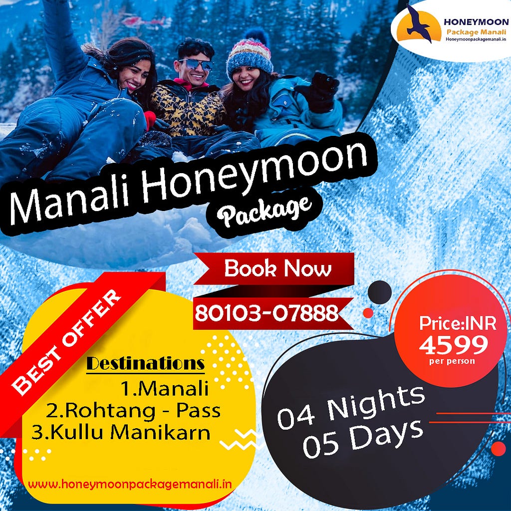 Manali Honeymoon Package