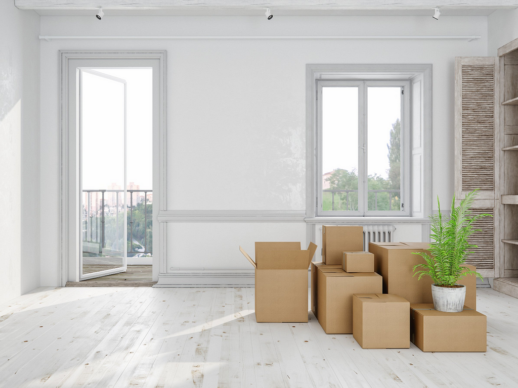 Move–in cleaning services for the new home