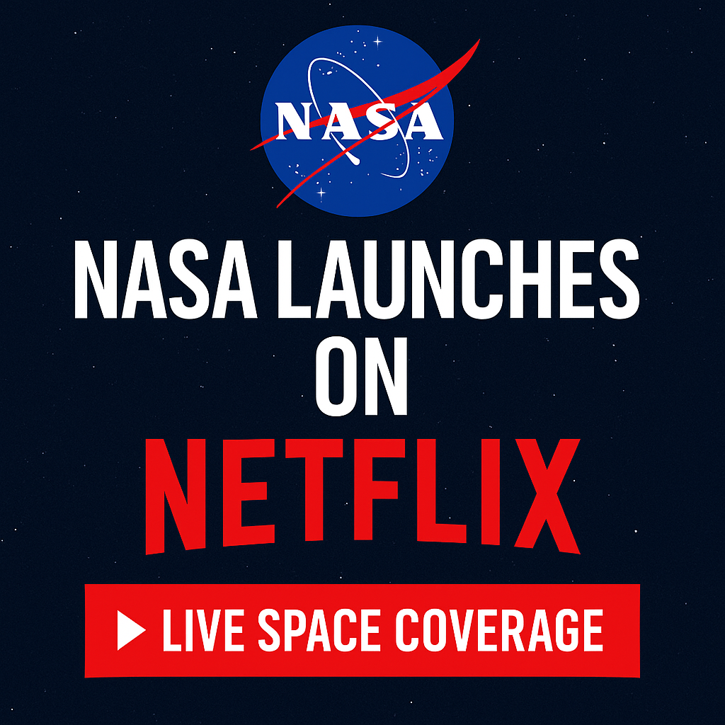 NASA Launches on Netflix- Watch Space Missions LIVE in 2025!