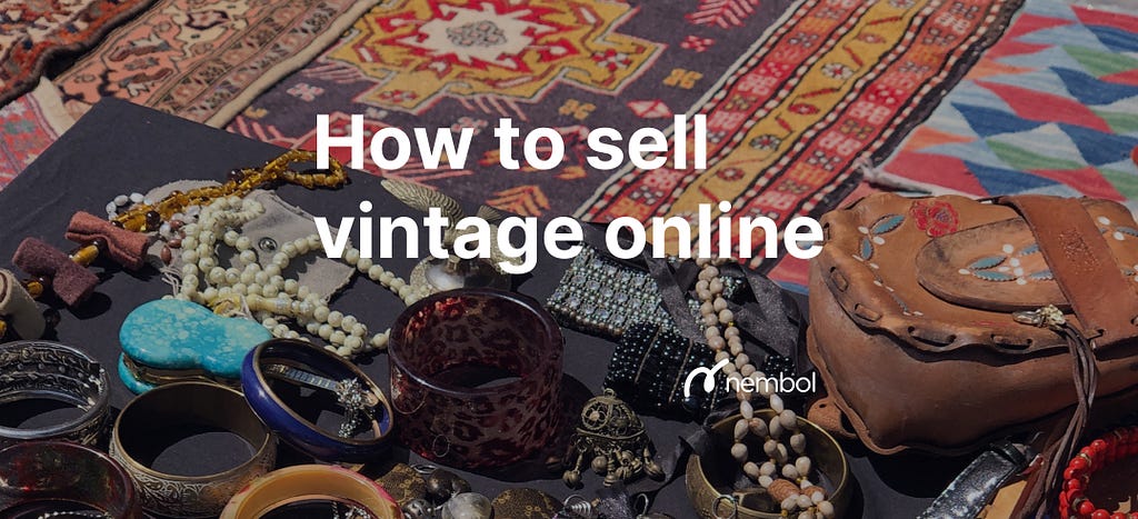 how to sell vintage online