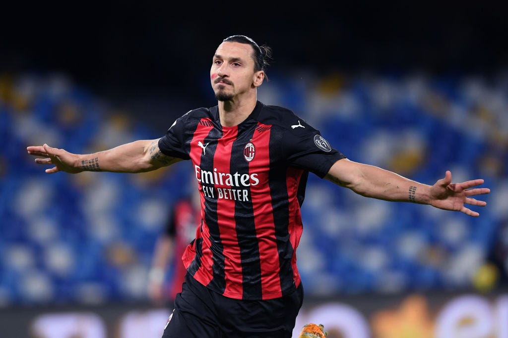 Zlatan Ibrahimovic — Getty Images