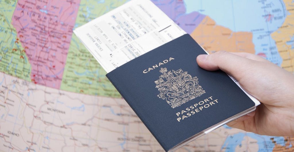 Passport of Canada.